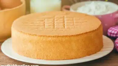 طريقة عمل الكيكة العادية