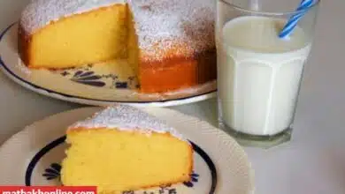 طريقة عمل الكيكة باللبن الحليب اللذيذة والهشة بسهولة في المنزل