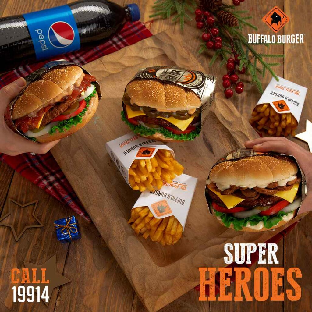 عرض Super Heroes | عروض بافالو برجر اليوم مع الأسعار